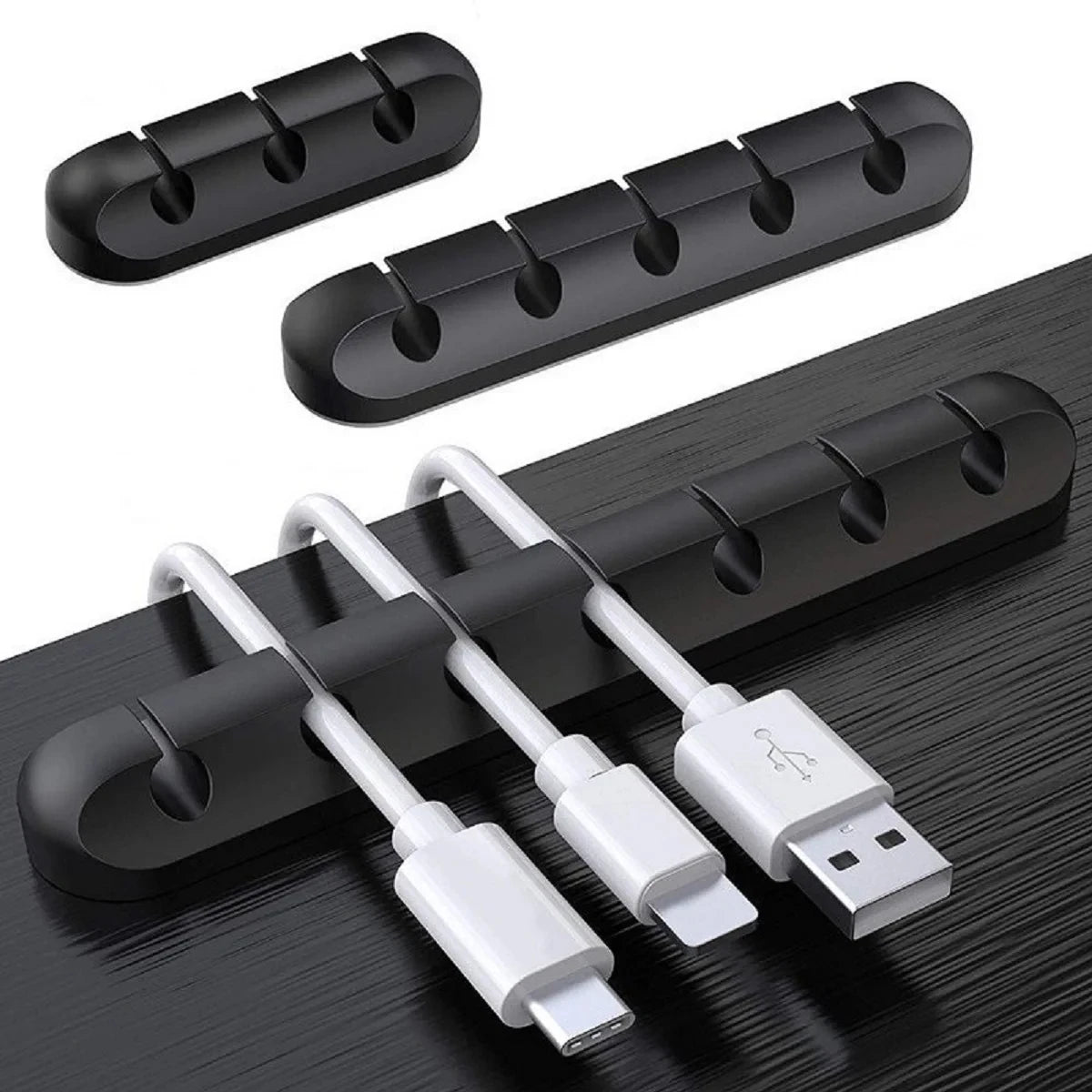 Organizador de Cabos USB de Silicone